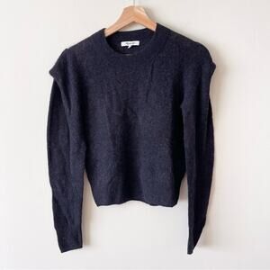 Madewell Prentiss Pullover Sweater Alpaca Bland Women's size  XS Navy Blue